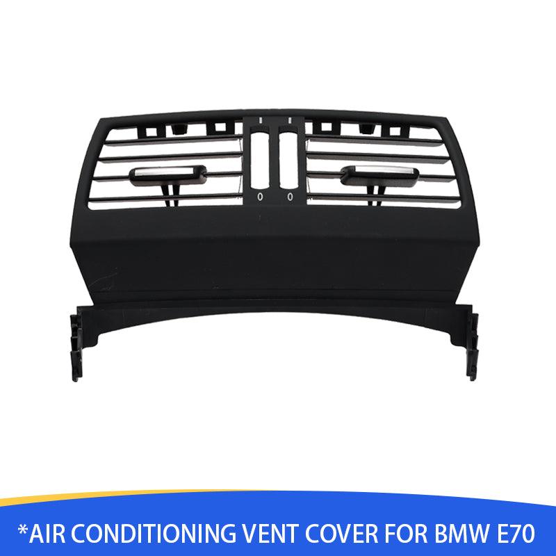 Front Row Wind Left Center Right Air Conditioning Vent Grill Outlet Panel With Chrome Plate For BMW X5 X6 E70 E71 2008-2013-autoydsstore