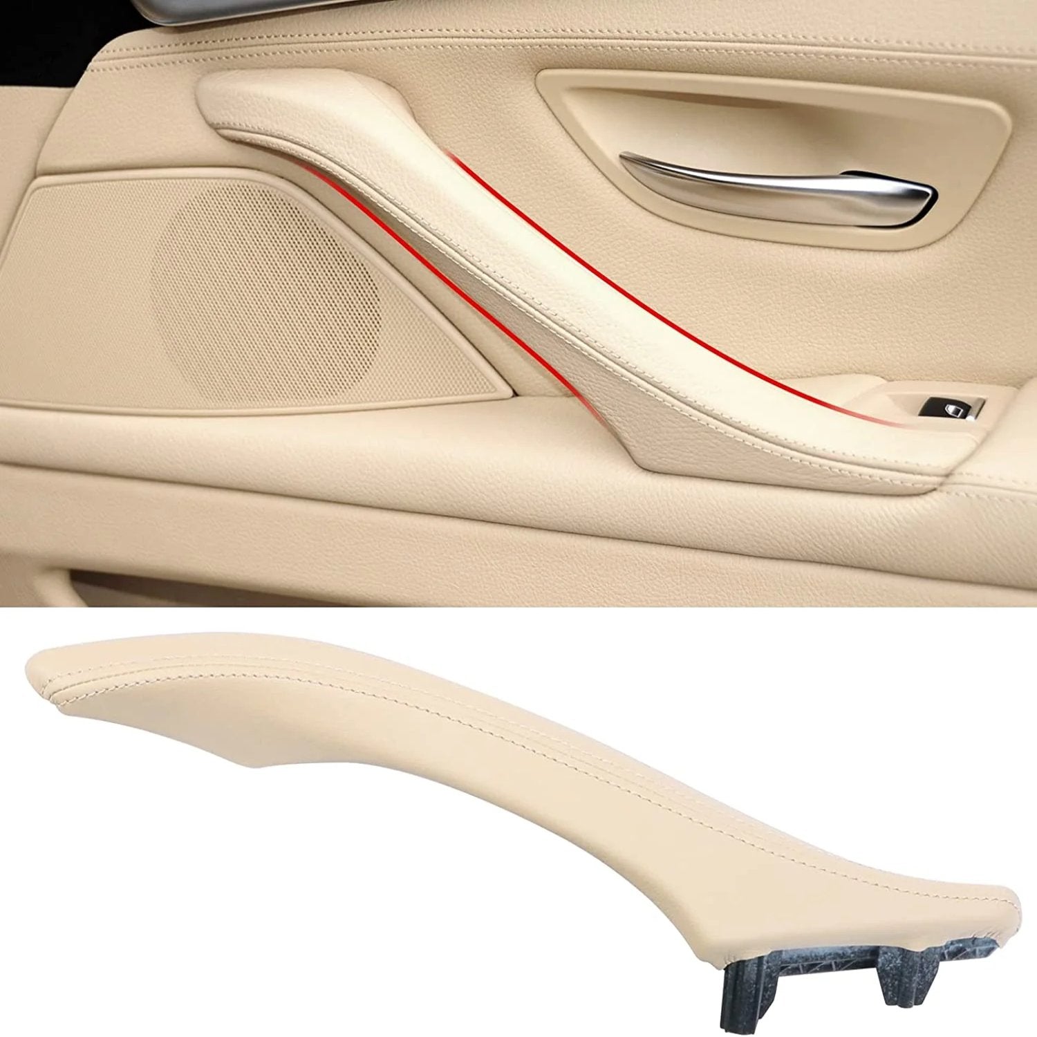 Upgraded For BMW 5 Series Car Door Handle Outer Cover-F10/F11 | Beige-Right | YDSSTORE