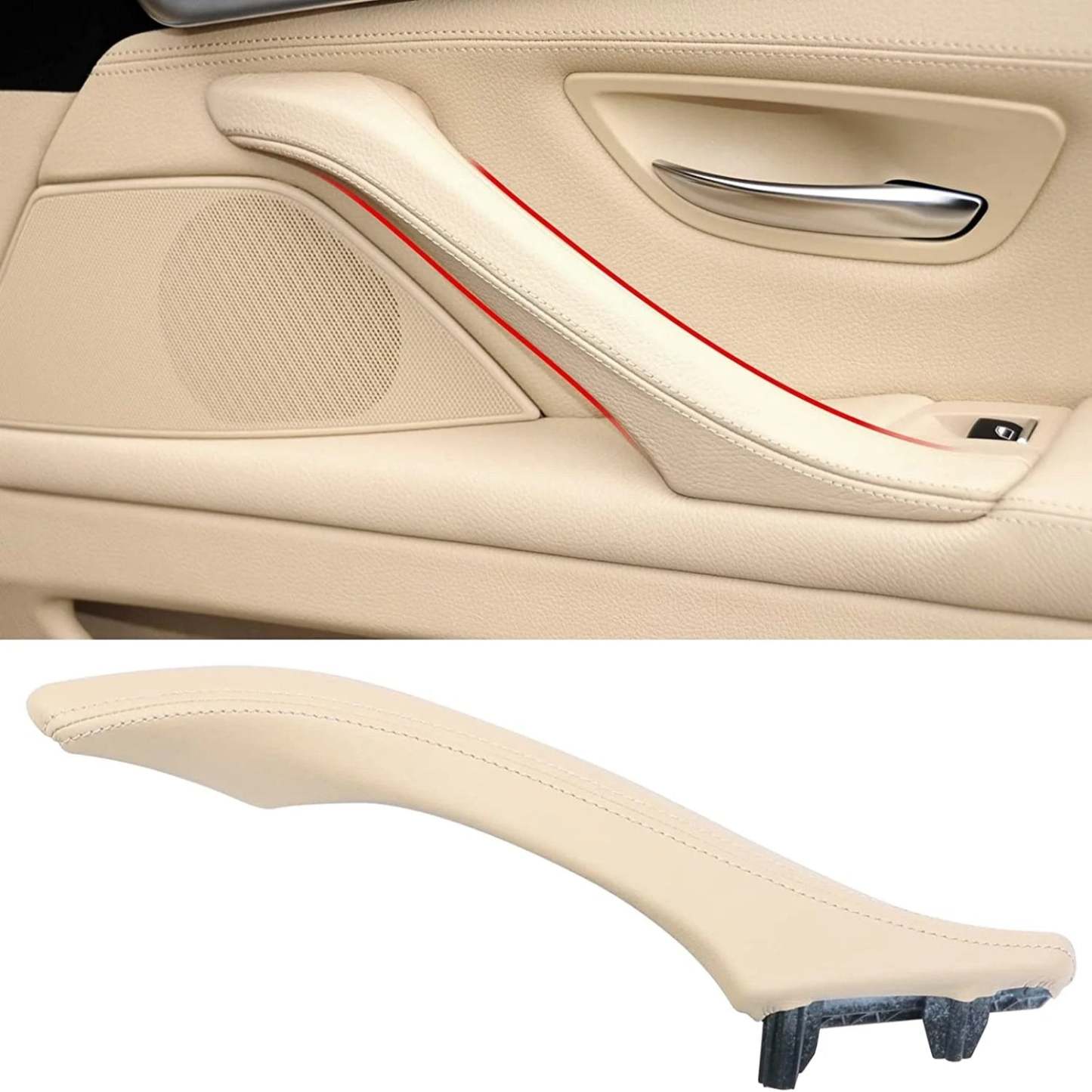 Upgraded For BMW 5 Series Car Door Handle Outer Cover-F10/F11 | Beige-Right | YDSSTORE