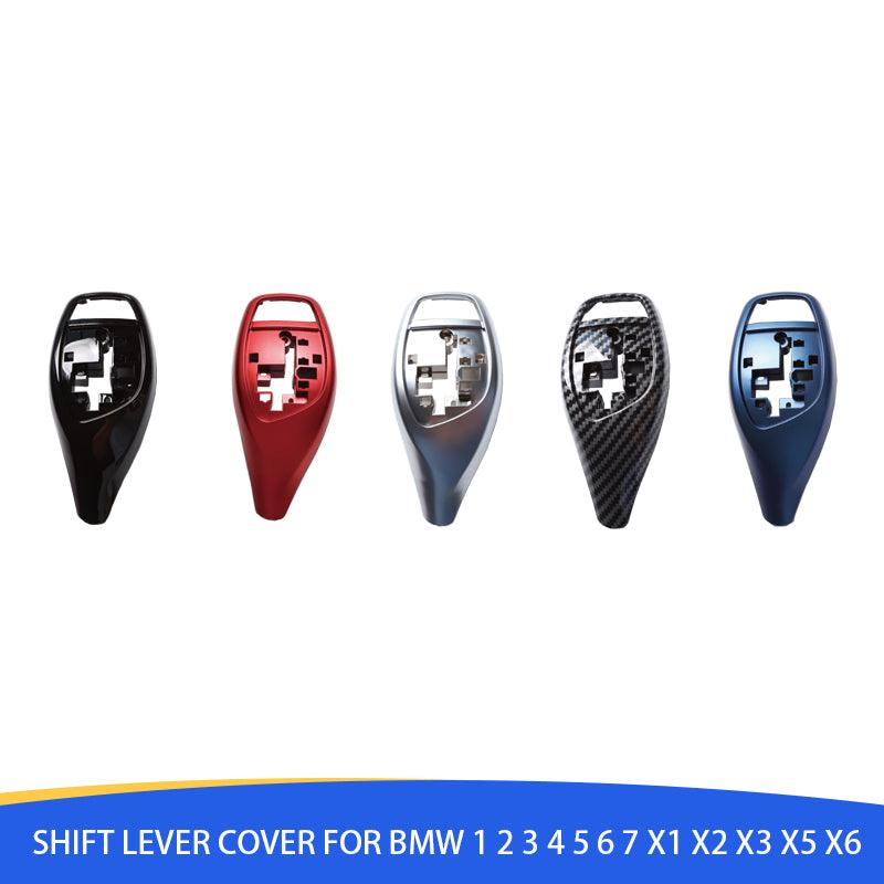 for BMW 1 2 3 4 5 6 7 Series X3 X4 Automotive Center Gear Shift Knob Shift Lever Trim Cover Auto Interior Shift Knobs Cover F30 F10 F02 F25 F26-autoydsstore