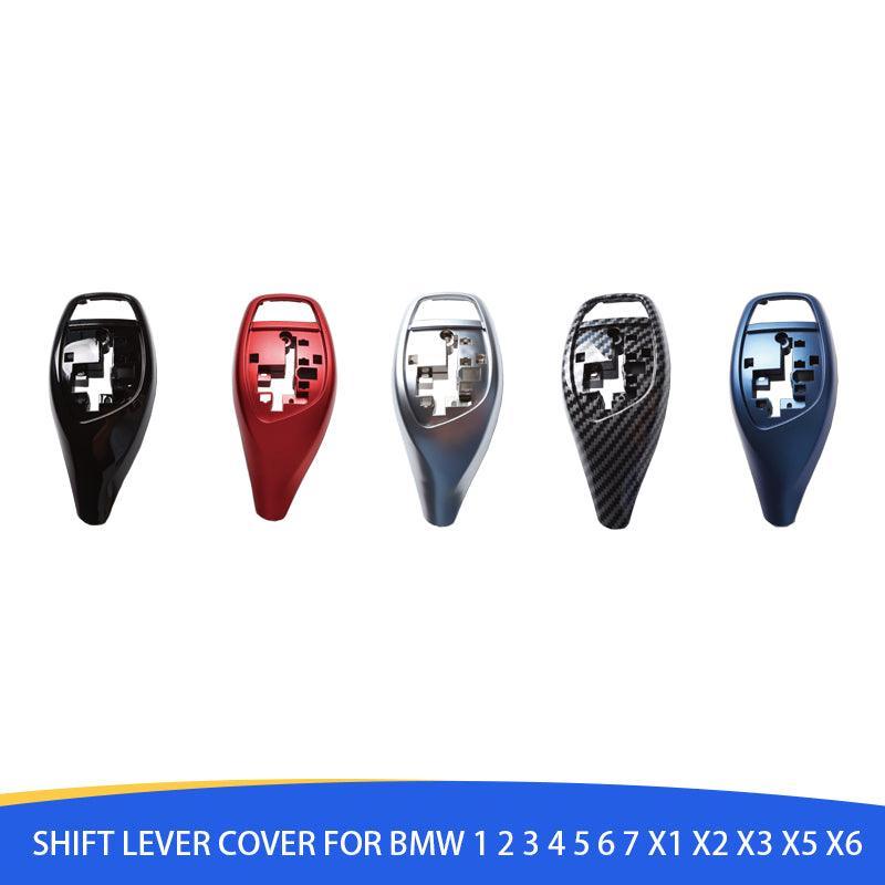 for BMW 1 2 3 4 5 6 7 Series X3 X4 Automotive Center Gear Shift Knob Shift Lever Trim Cover Auto Interior Shift Knobs Cover F30 F10 F02 F25 F26-autoydsstore