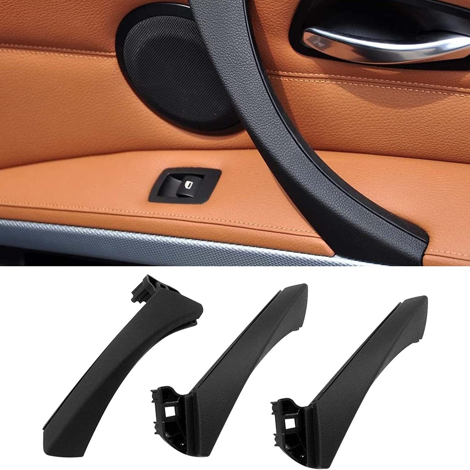 Modified For BMW 3 Series E90/E91/E92/E93 Car Door Handle+Outer Cover 6PCS | YDSSTORE-autoydsstore