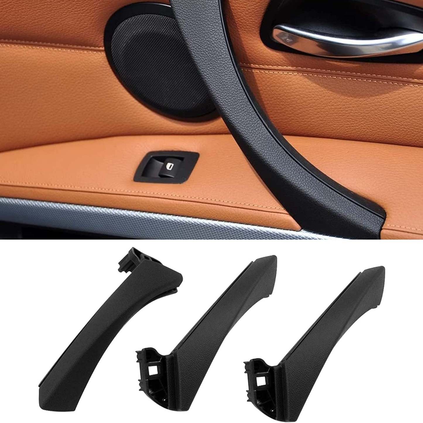 Modified For BMW 3 Series E90/E91/E92/E93 Car Door Handle+Outer Cover 6PCS | YDSSTORE-autoydsstore