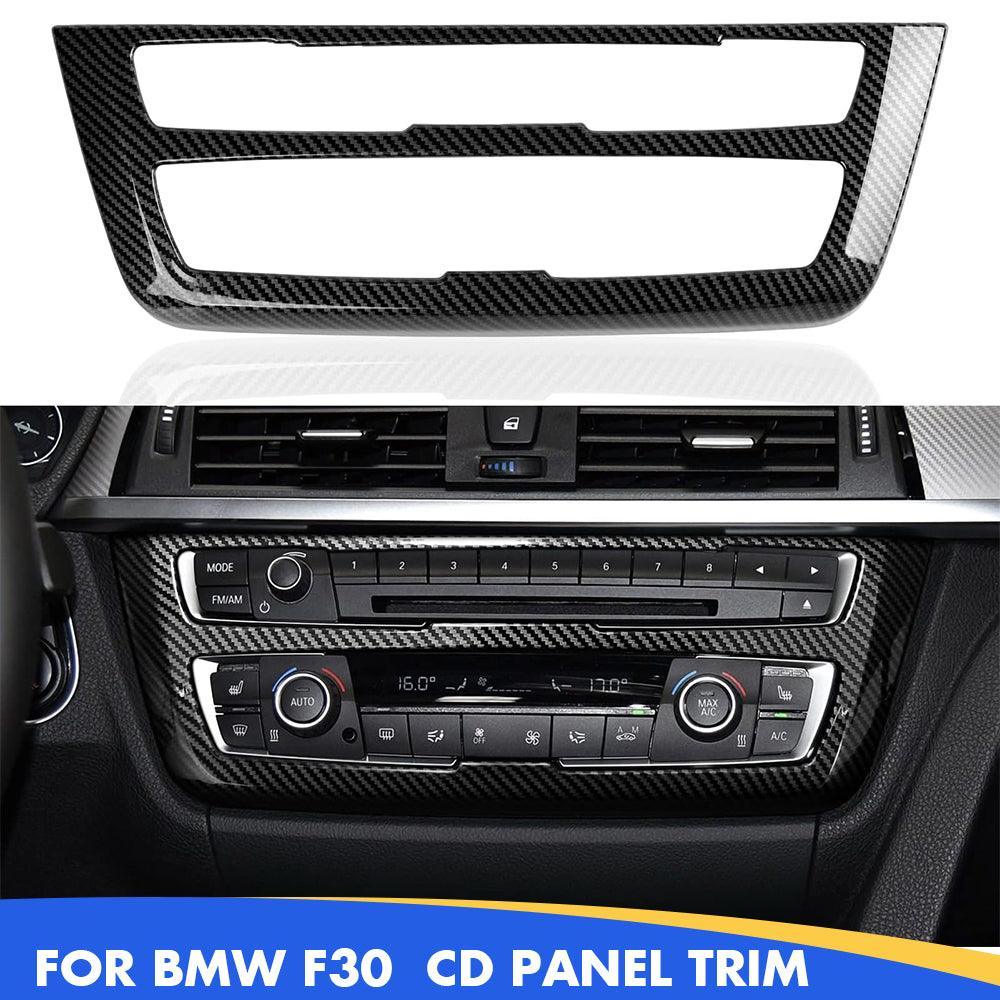 Car Sticker Decal CD Panel Trim Carbon Color ABS Cover Compatible with BMW F30 F31 F34 3GT F32 F33 F36 2013 2014 2015 2016 2017 2018 2019 Accessories-autoydsstore