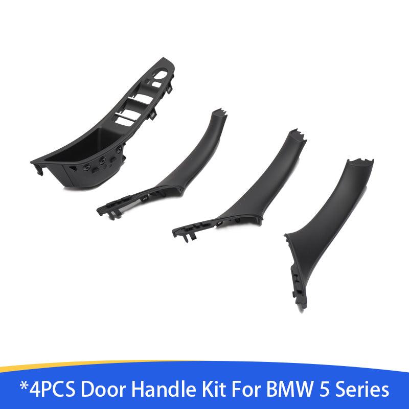 YDSSTORE 4PCS Door Handle Kit for BMW 5 Series F10/F11.Driver Side Window Switch Armrest+ Passenger Door Pull Handle+Window Switch Covers for BMW 520 523 525 528 530 535 (2010-2016)-autoydsstore