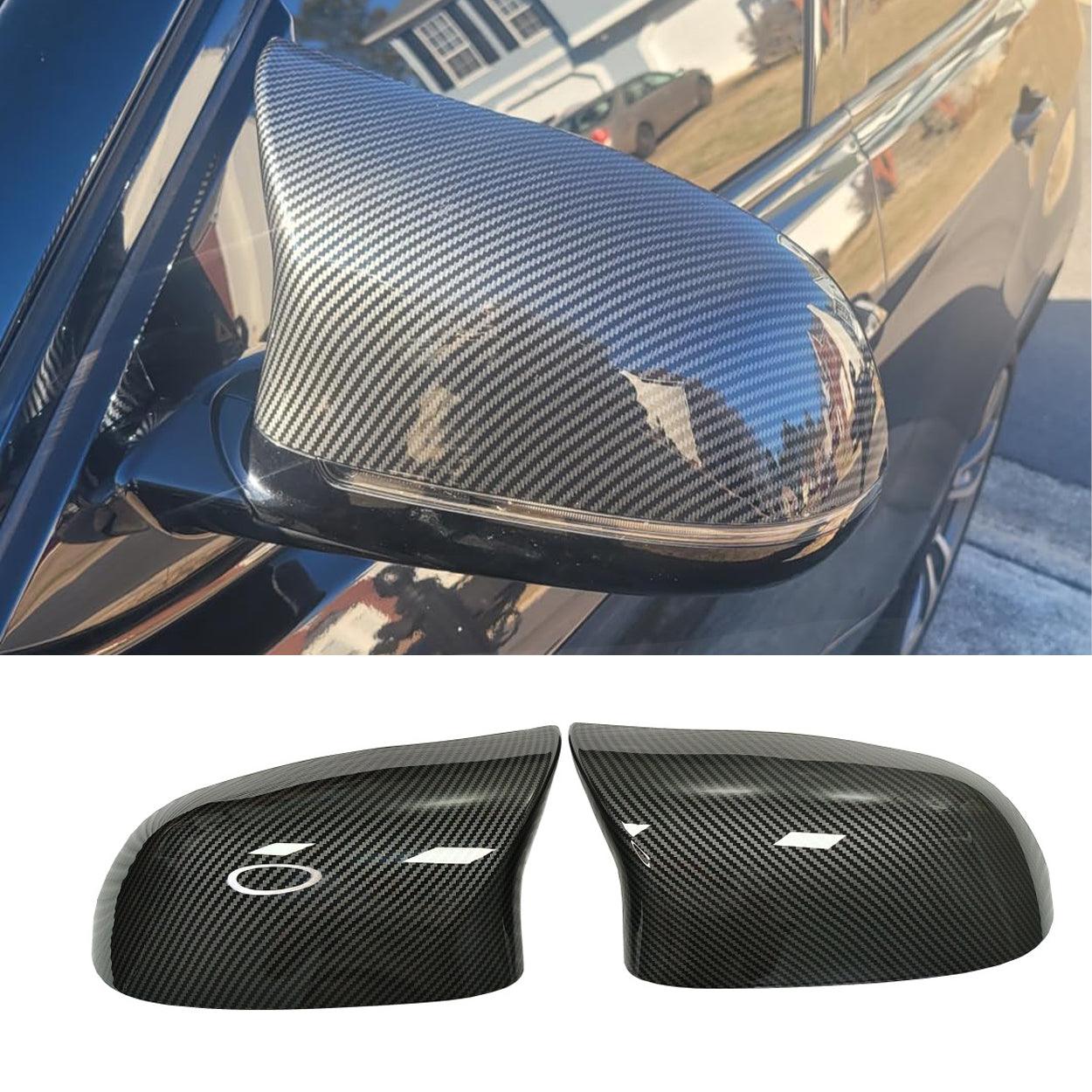 Replacement for Door Rearview Mirror Cover Cap BMW X3 F25 X4 F26 X5 F15 X6 F16 2014 2015 2016 2017 2018 Side Mirror Cover Cap Trim-autoydsstore
