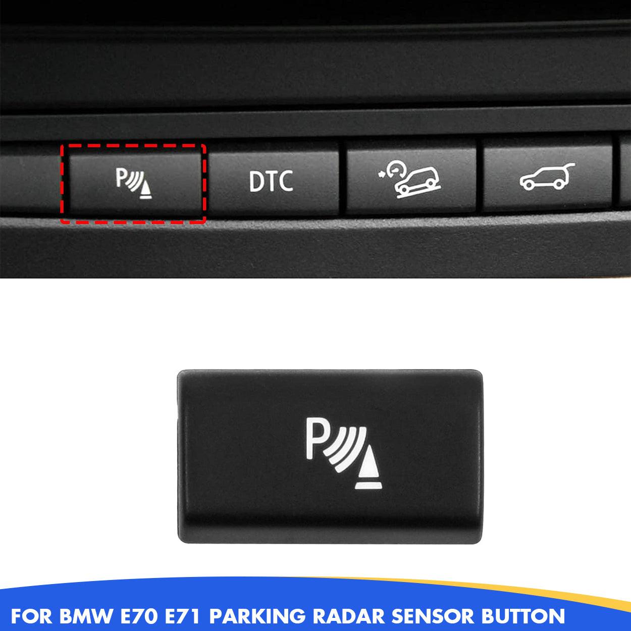 YDSSTORE  Compatible with BMW Parking Radar Sensor Button Cover. Parking Radar Sensor Switch Button Replacement for BMW X5 E70 (2006-2013) / X6 E71 (2008-2014) – 1 PCS-autoydsstore