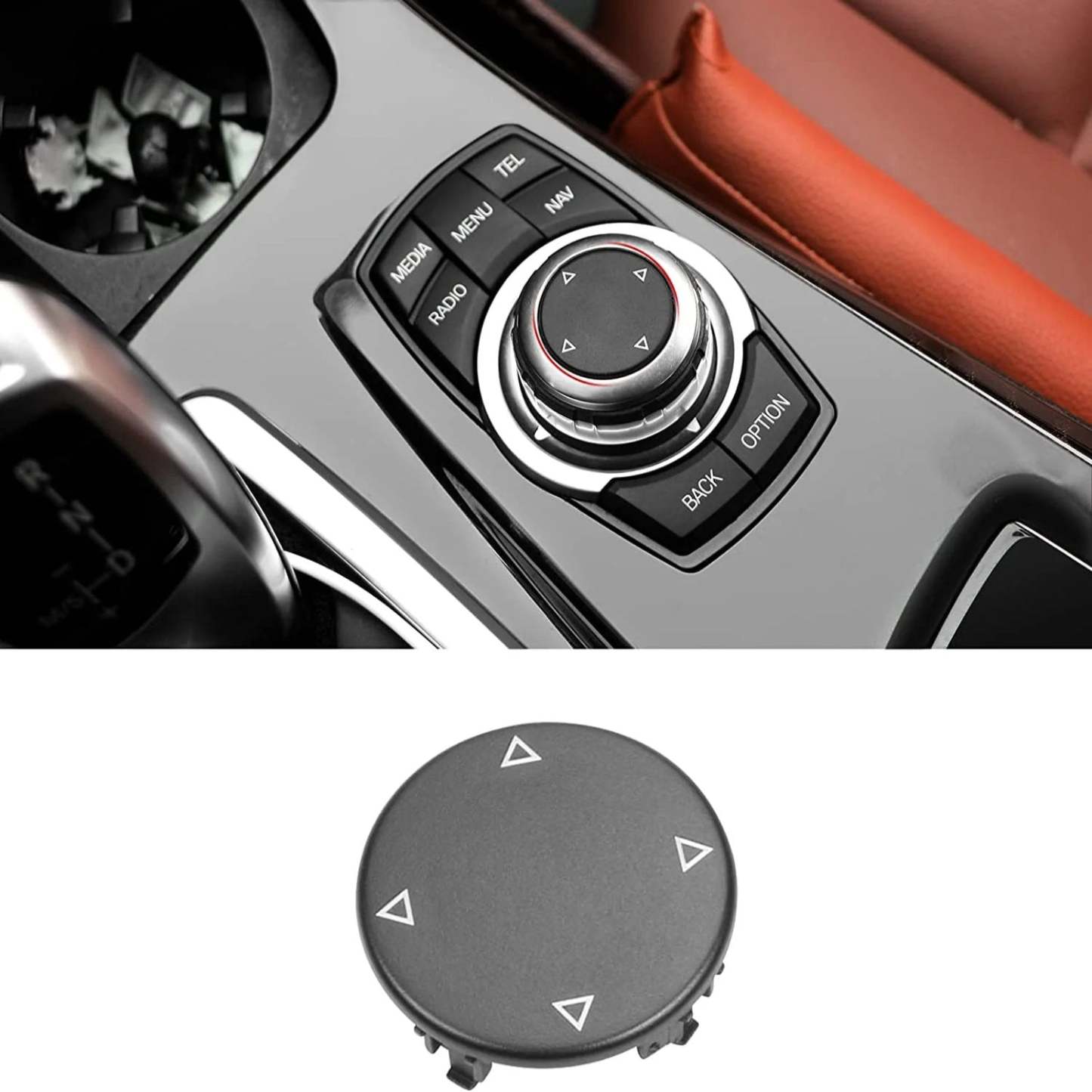 For BMW iDrive Auto Parts Button Covers | 1PCS | YDSSTORE