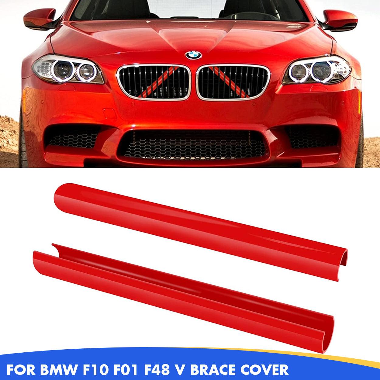 Compatible with BMW Grill Inserts & V Brace Wrap Covers | Blue Grill Stripes for 2. 5. 6. 7. X1. X2 Series (F10. F11. F45. F12. F13. F01. F02. F48)-autoydsstore