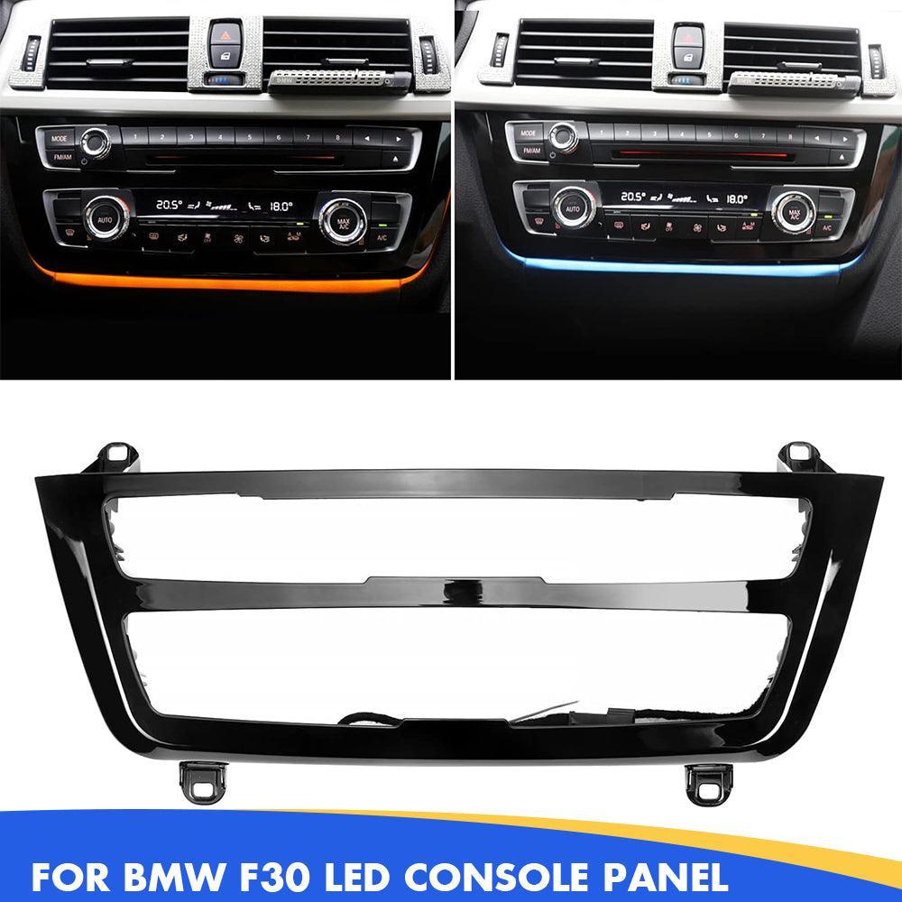 Compatible with BMW LED Console Panel Ambient Light for 3 Series F30 F31. 4 Series F32 F33. Radio & AC Control Panel Ambient Light Replacement with Dual Color LED Lighting-autoydsstore