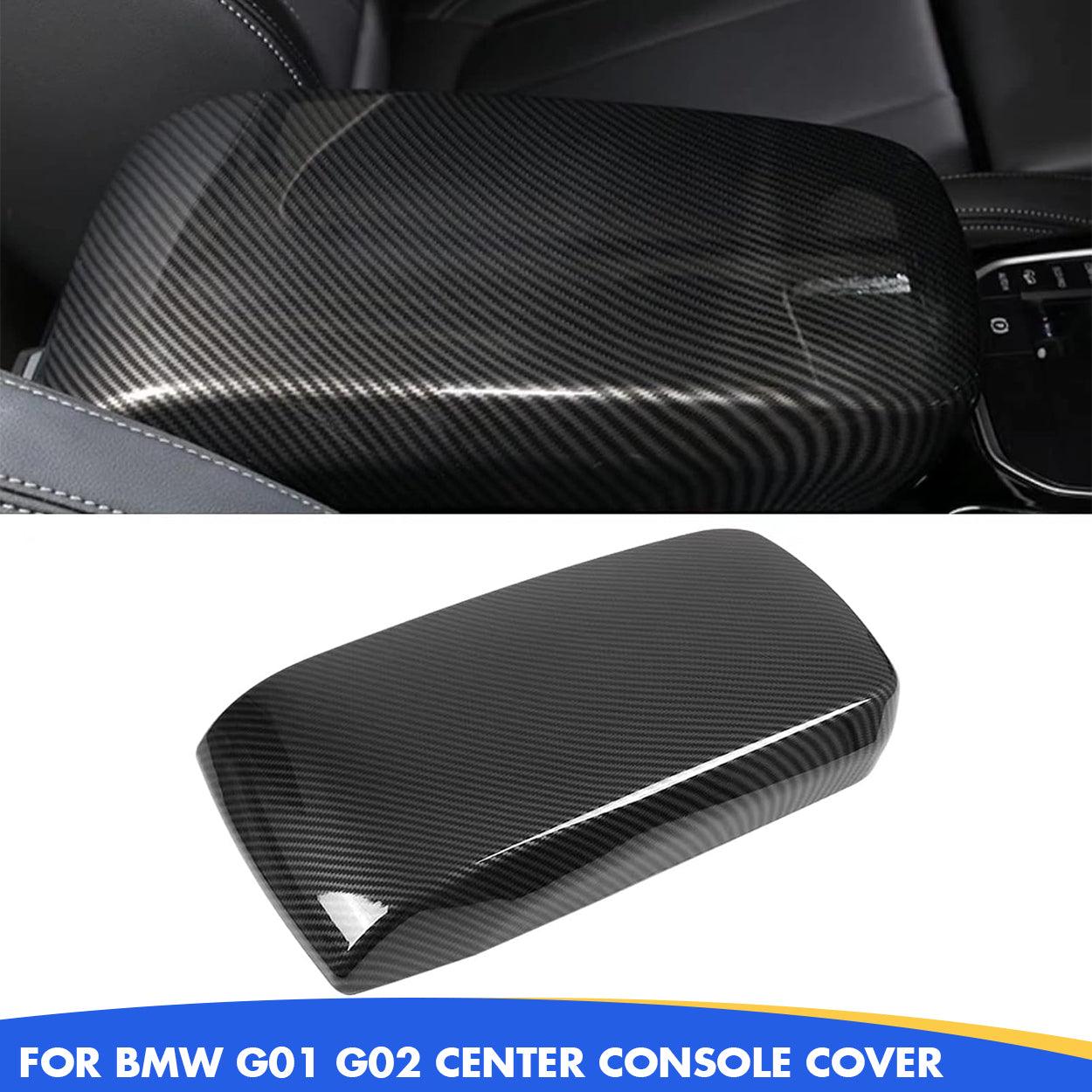 YDSSTORE Carbon Fiber  Style Center Console Cover for BMW X3 G01 (2018-2024) & BMW X4 G02 (2019-2024)-autoydsstore