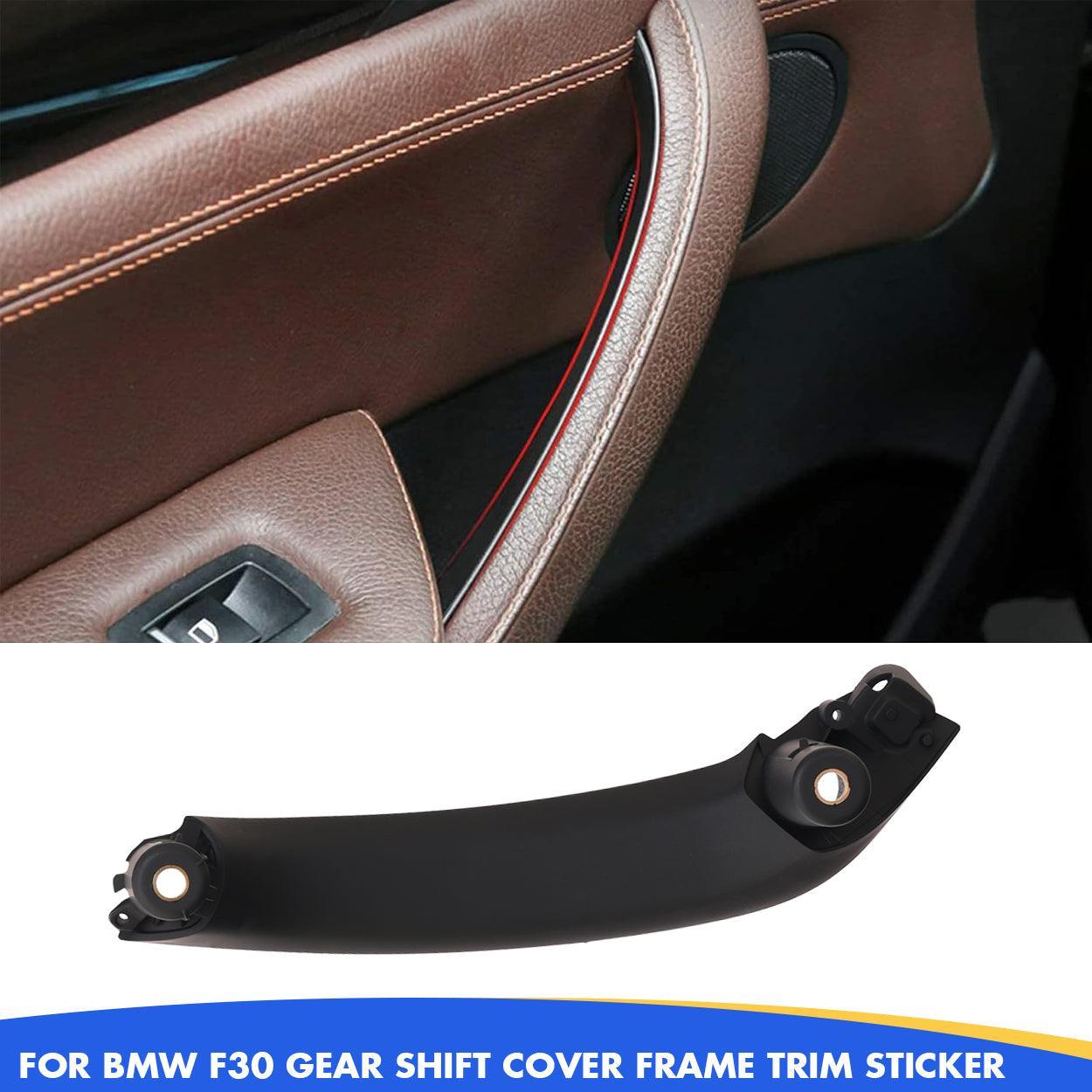 Door Armrest Cover Handle Kit Black Interior Driver Side Armrest Panel Inside Inner Handle Trim Replacement for BMW X3 X4 F25 F26 2011 2012 2013 2014 2015 2016 2017-autoydsstore