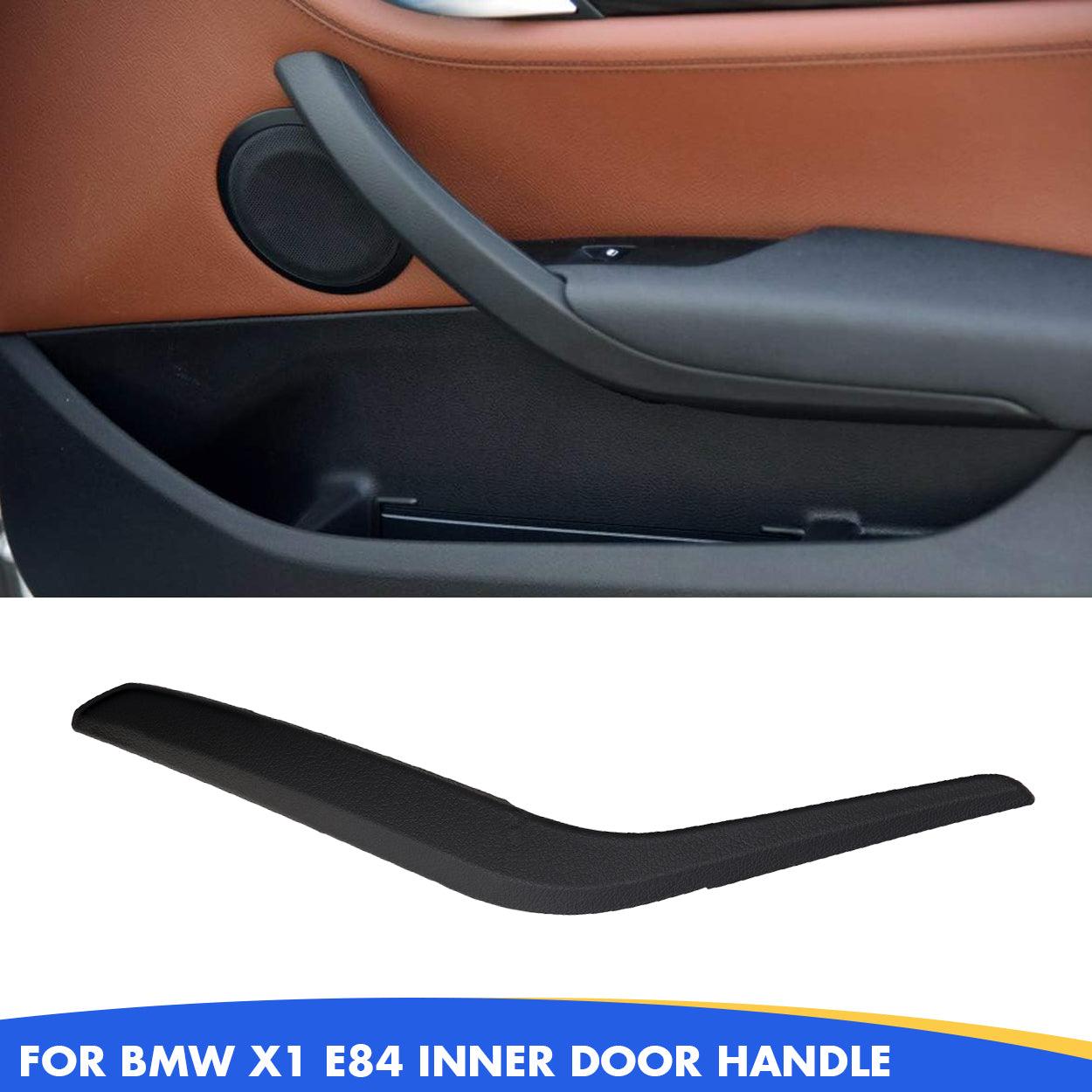 for BMW X1 Door Handle Cover Replacements. Left Side +Right Side Inner Door Grab Handle Cover Door Armrest Bracket (Fits:BMW X1 E84 2008-2015)-autoydsstore