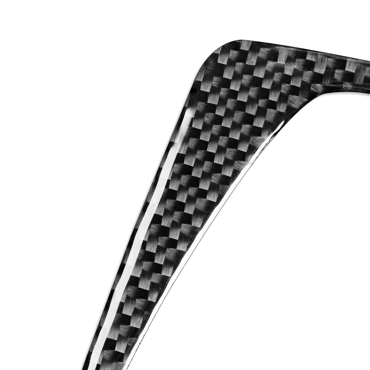 YDSSTORE Carbon Fiber  Center Console Shift Panel Gear Transmission Cover Decoration Sticker Set (3pcs) | Premium Interior Trim for BMW X1 E84 (2013-2015)-autoydsstore