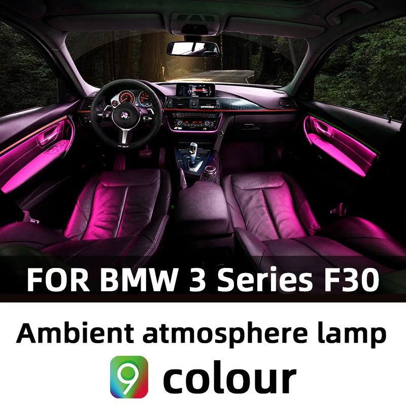 Led Light Car Interior Decoration Decorative Lights Rgb Lighting For Bmw F30 Auto Acessories Neon Strip Accessories Vehicles-autoydsstore