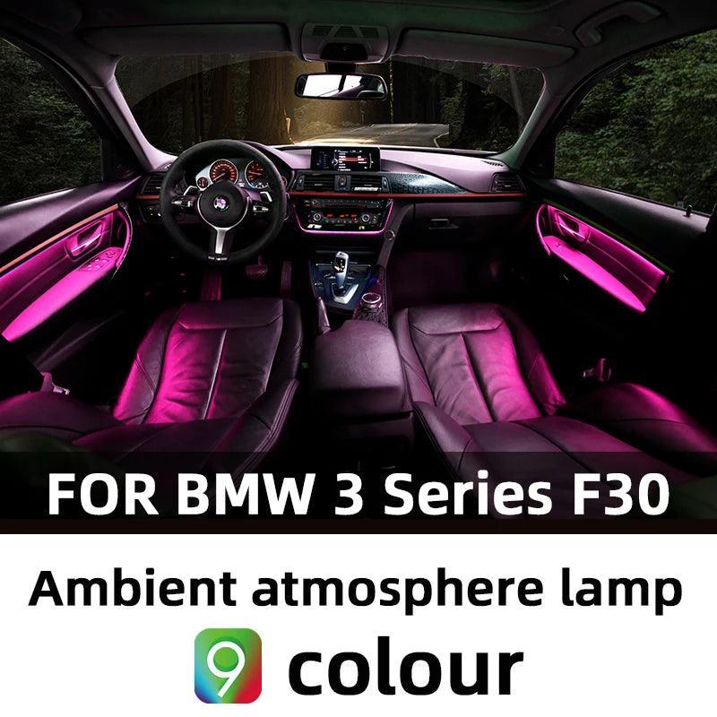 Led Light Car Interior Decoration Decorative Lights Rgb Lighting For Bmw F30 Auto Acessories Neon Strip Accessories Vehicles-autoydsstore
