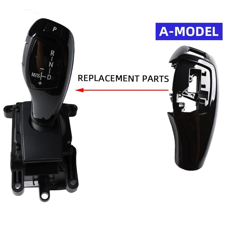 Gear Handle Cover for BMW F30 F25 F20 F10 F32 F36. Gear Shift Lever Cover Gear Shift Knob for BMW 1 2 3 4 5 6 Series X3 X4 X6-autoydsstore