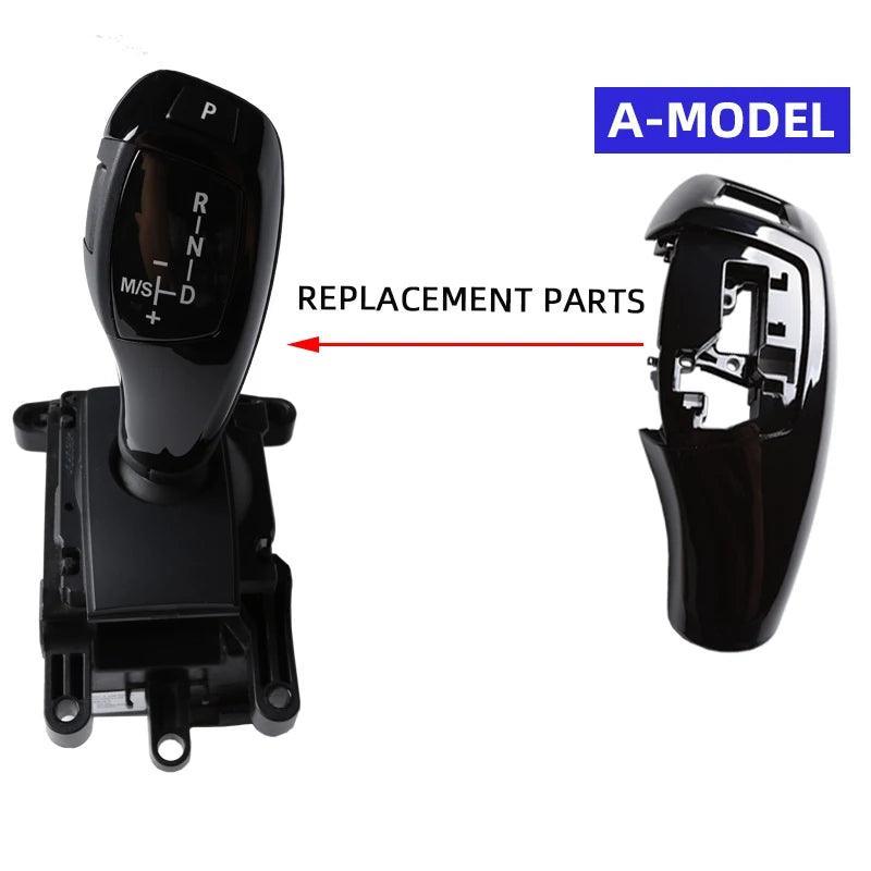 Gear Handle Cover for BMW F30 F25 F20 F10 F32 F36. Gear Shift Lever Cover Gear Shift Knob for BMW 1 2 3 4 5 6 Series X3 X4 X6-autoydsstore