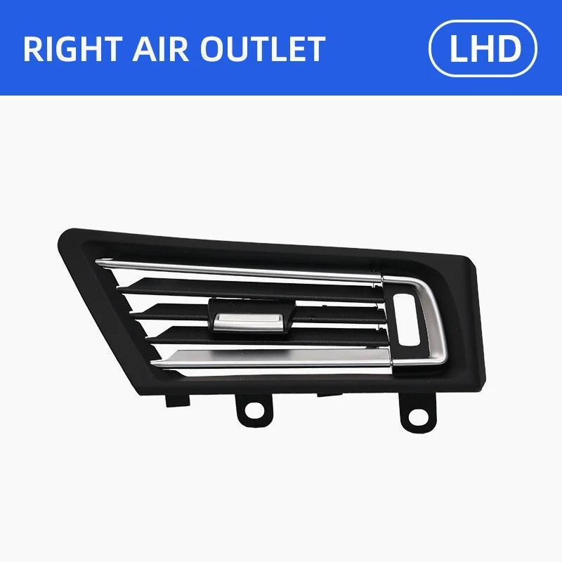 LHD Front Row Wind Left Center Right Air Conditioning Vent Grill Outlet Panel With Chrome Plate For BMW 7 Series F02 730 735 745-autoydsstore