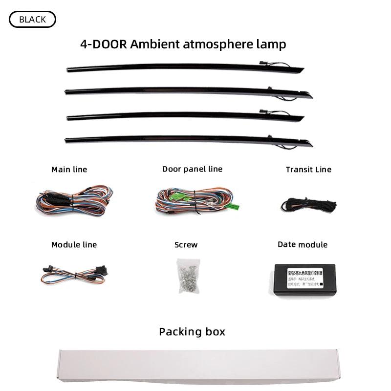 Led Light Car Interior Decoration Decorative Lights Rgb Lighting For Bmw F30 Auto Acessories Neon Strip Accessories Vehicles-autoydsstore