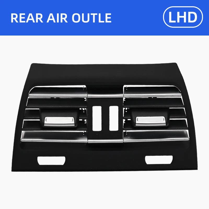 LHD Front Row Wind Left Center Right Air Conditioning Vent Grill Outlet Panel With Chrome Plate For BMW 7 Series F02 730 735 745-autoydsstore
