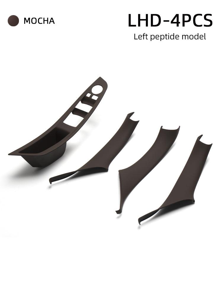 Inner Door Pull Handle Panel Cover. Covering Panel for BMW 5 Series F10/F11 Models. no-disassembly car Door. Suitable for BMW 520. 523. 525. 528. 530. 535 from 2011 to 2017-autoydsstore