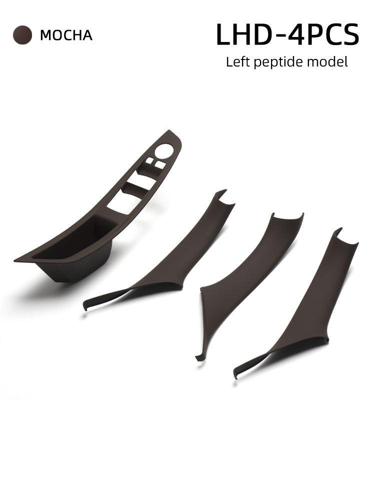 Inner Door Pull Handle Panel Cover. Covering Panel for BMW 5 Series F10/F11 Models. no-disassembly car Door. Suitable for BMW 520. 523. 525. 528. 530. 535 from 2011 to 2017-autoydsstore