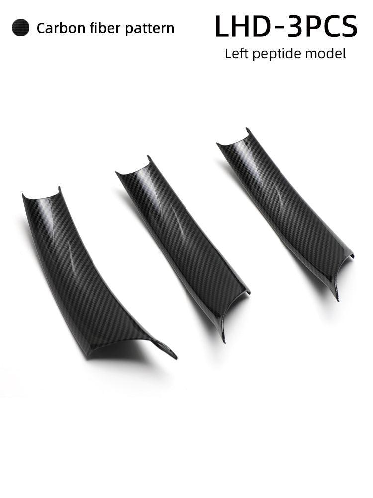 For BMW X5 E70/X6 E71 Door Handle Covers – 3PCS Set for BMW X5 E70 (2008-2013) & X6 E71/E72 (2008-2014) Left and Right Side Interior Door Pull Handle Covers-autoydsstore