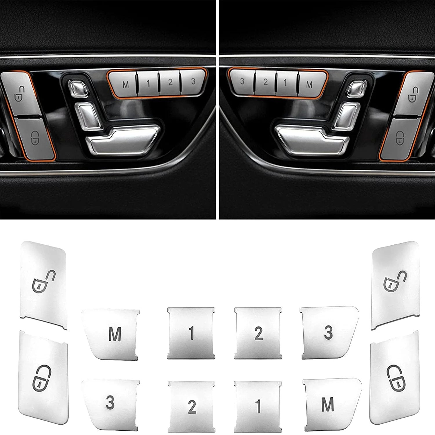 Upgraded For Mercedes Benz Door Lock Switch Button | YDSSTORE