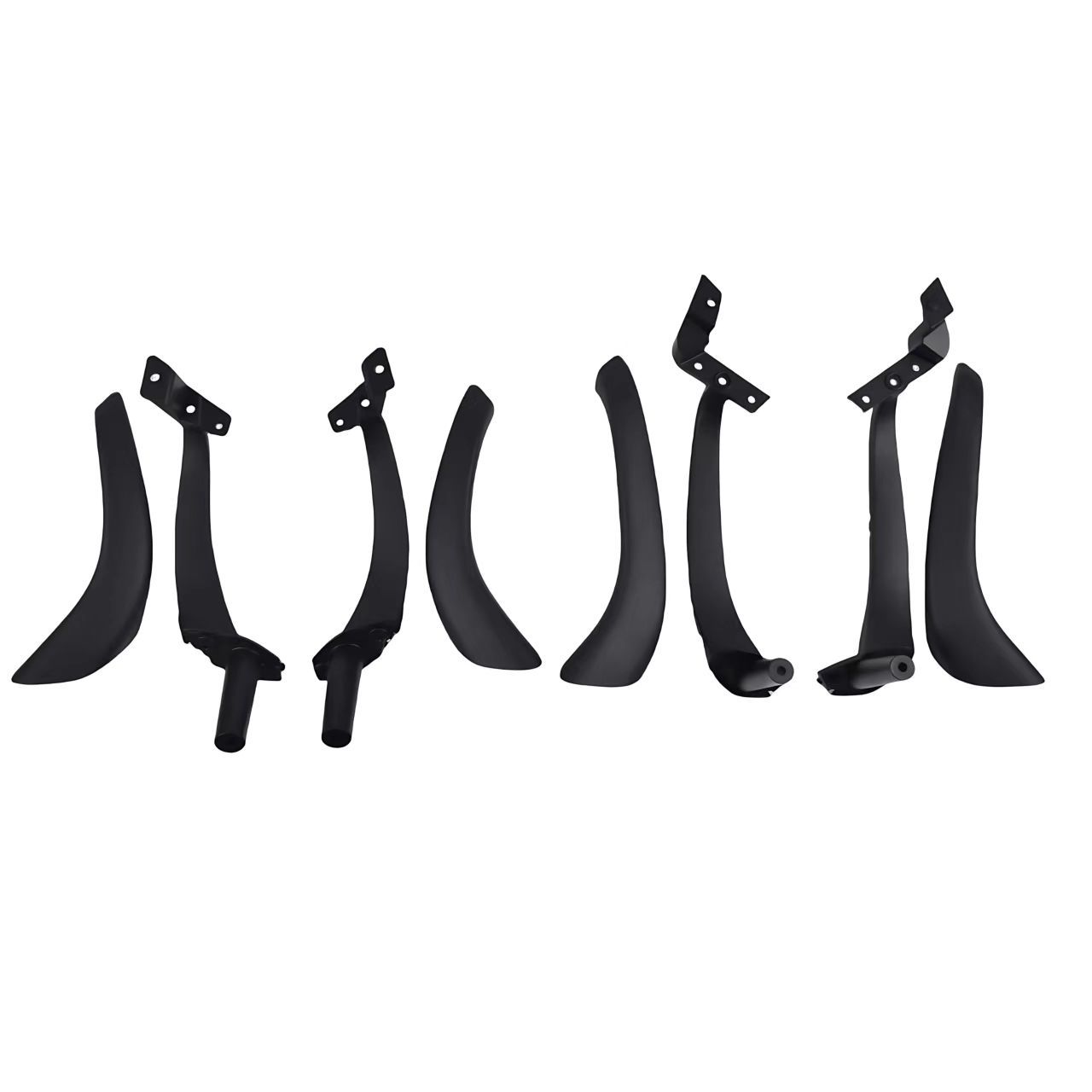 Car Interior Door Handle Cover Parts Kit Mount For 1998-2003 Benz S-Class W220