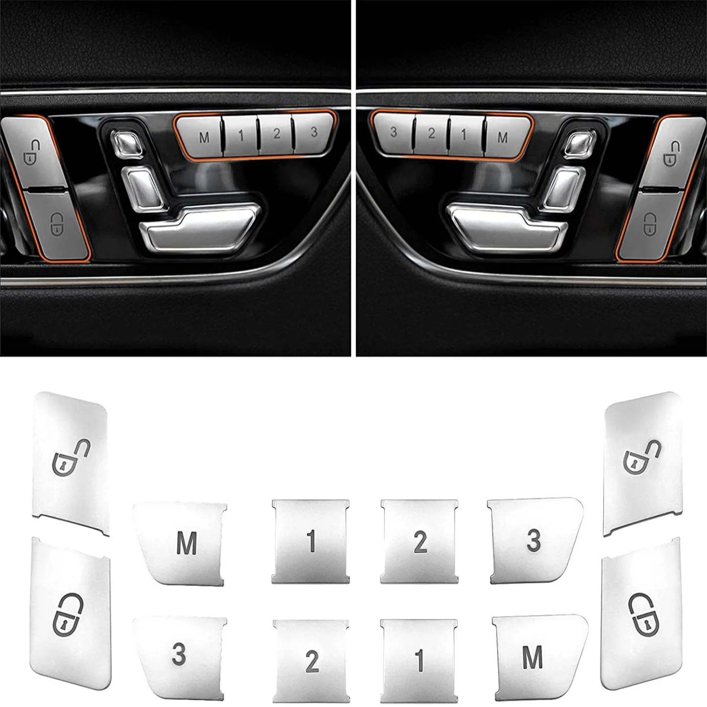 Upgraded For Mercedes Benz Door Lock Switch Button | YDSSTORE