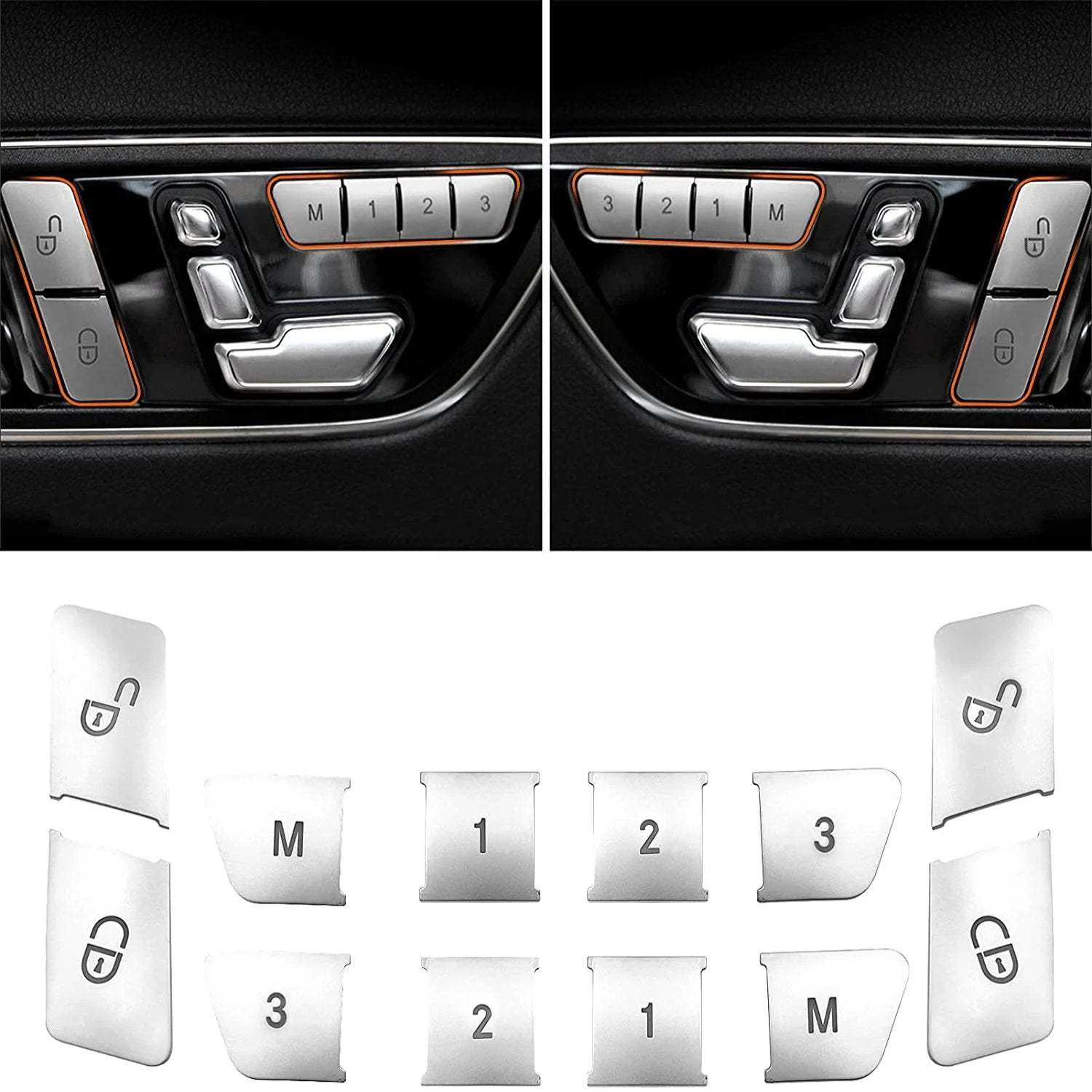 Upgraded For Mercedes Benz Door Lock Switch Button | YDSSTORE