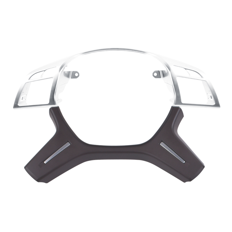 Grey Steering Wheel Trim for Mercedes ML/GL/GLS W166 W463