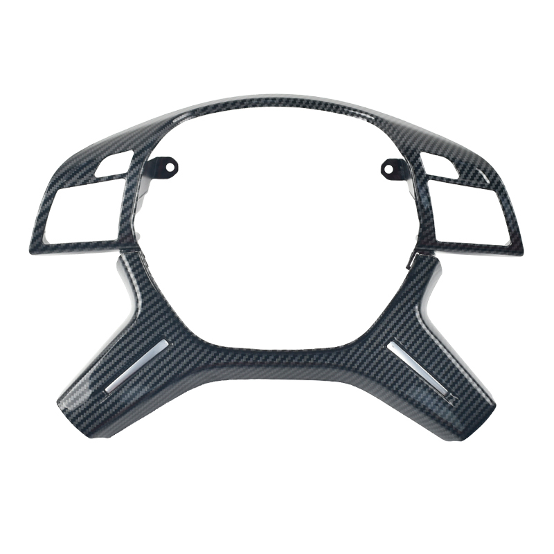 Car Interior Steering Wheel Trim. Compatible for Mercedes Benz ML GL GLS W166 W204 W212 W463(Grey)