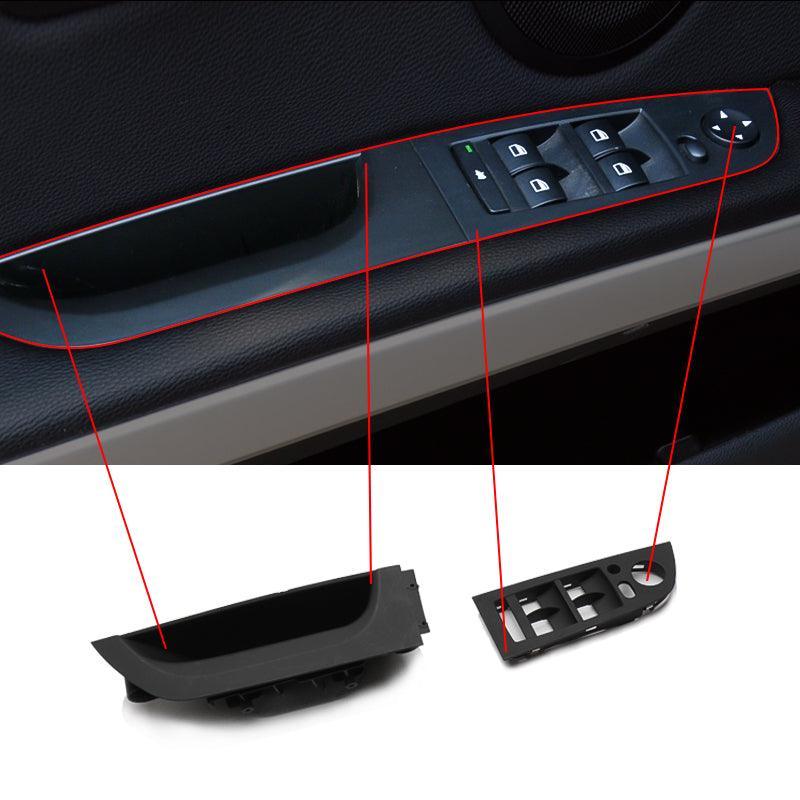 Compatible with BMW 3 Series E90/E91 Driver Side Door Handle 2004-2007. Window Switch Panel Cover Door Pull Handle Driver Side Armrest Door Handle for 318i.320i.325i.328i.330i.335i(14.76inch)-autoydsstore