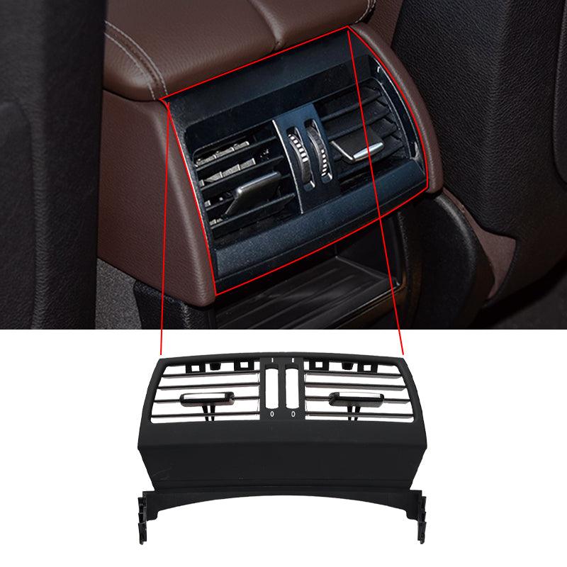 Front Row Wind Left Center Right Air Conditioning Vent Grill Outlet Panel With Chrome Plate For BMW X5 X6 E70 E71 2008-2013-autoydsstore