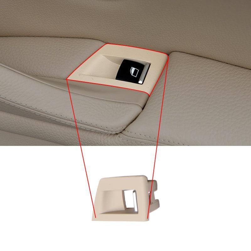 YDSSTORE Window Switch Armrest Panel. Inner Door Pull Handle Trim Cover Kits Replacement for 2010-2016 BMW 5 Series 520 523 525 528 530 535-autoydsstore