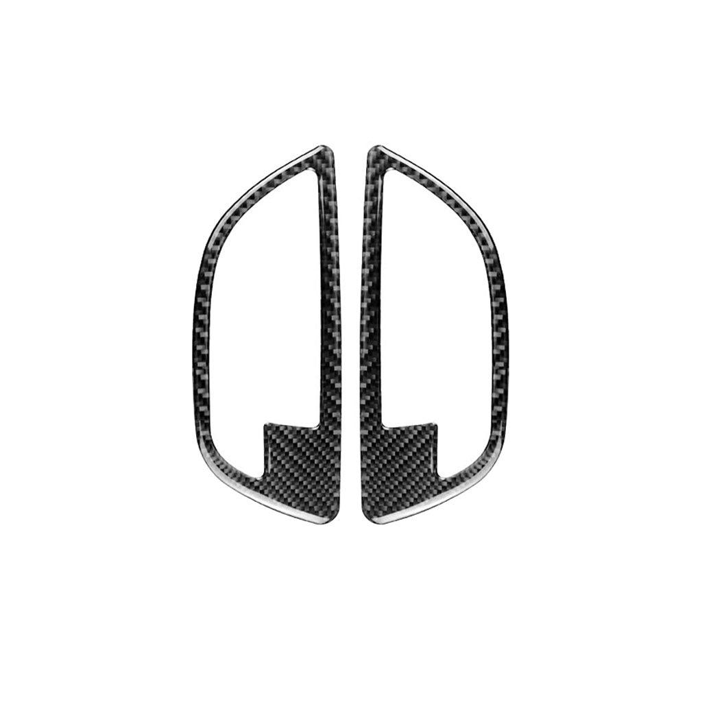 YDSSTORE Compatible Carbon Fiber Door Handle Bowl Cover Trim for BMW 5 Series F10 F11 F18 (520i. 528i. 530i. 535d. 535i. 550i) 2011-2017 (Carbon Fiber. 4PCS)-autoydsstore