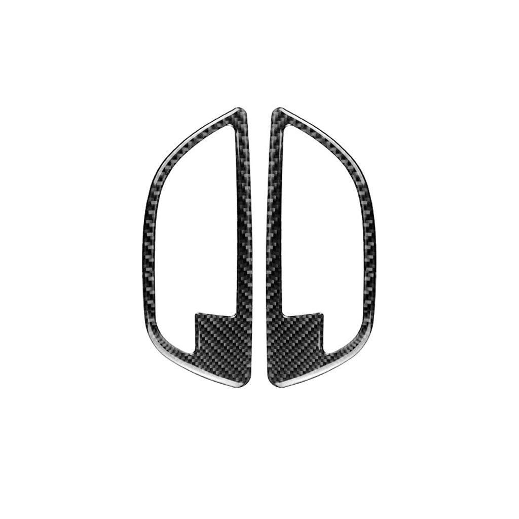 YDSSTORE Compatible Carbon Fiber Door Handle Bowl Cover Trim for BMW 5 Series F10 F11 F18 (520i. 528i. 530i. 535d. 535i. 550i) 2011-2017 (Carbon Fiber. 4PCS)-autoydsstore