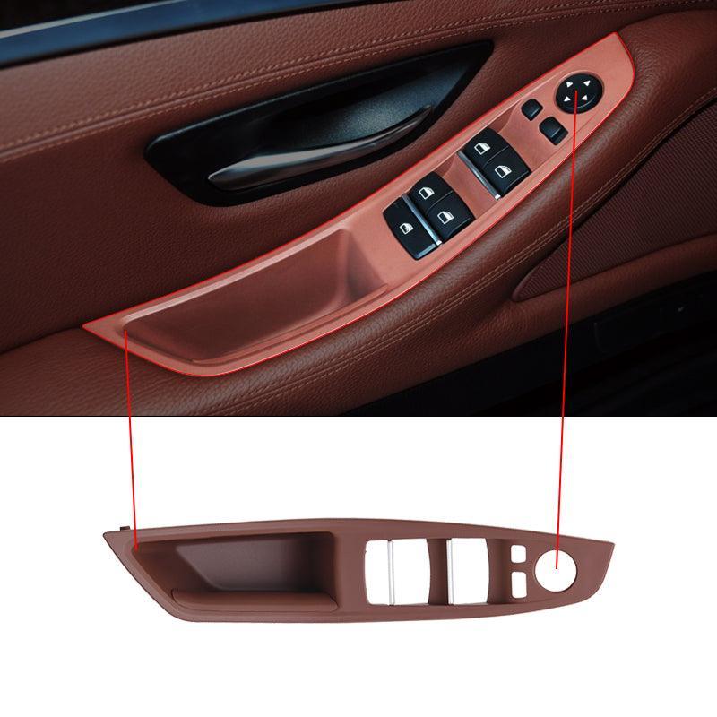 YDSSTORE  Driver Side Door Handle for BMW 5 Series.Window Switch Armrest Panel Left Front Door Armrest Pull Handle for BMW F10/F11 520 523 525 528 530 535 (2010-2016)(Black)-autoydsstore