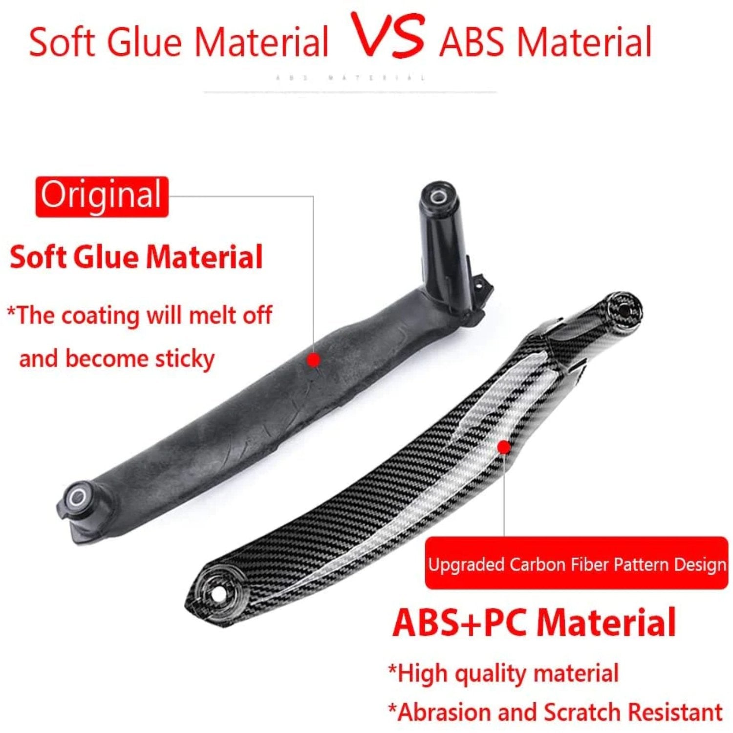 Upgraded For BMW X5 E70 & X6 E71 Car Door Handle | Carbon Fiber | YDSSTORE-autoydsstore