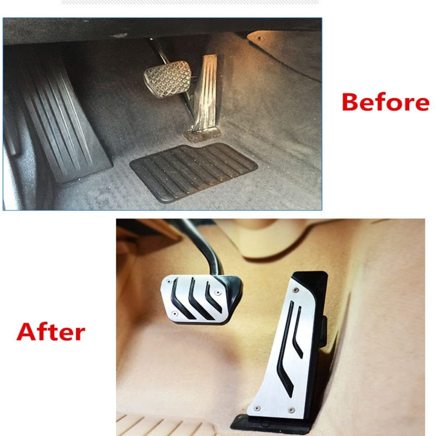 For BMW Gas Pedal and Brake Pedal Covers | YDSSTORE
