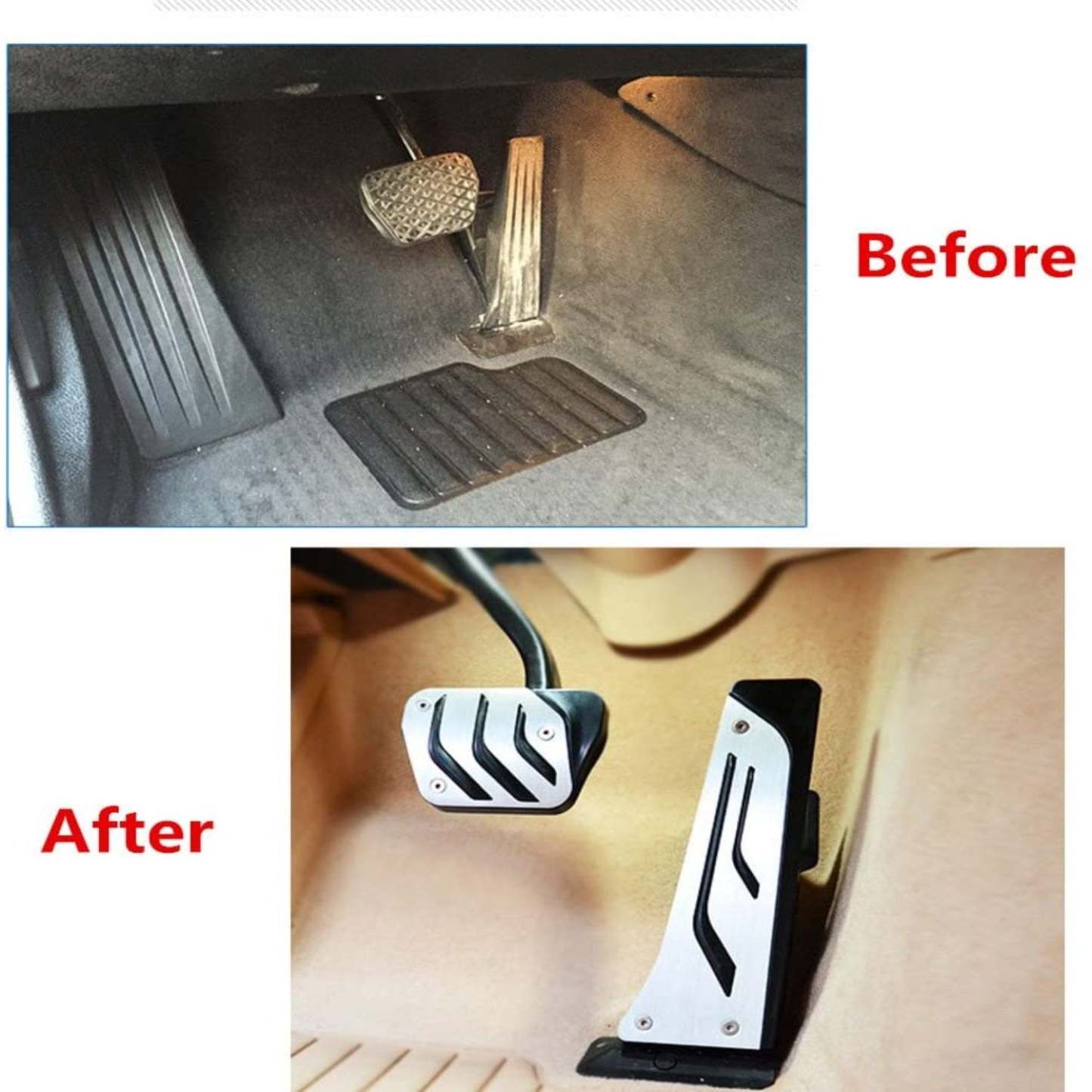 For BMW Gas Pedal and Brake Pedal Covers | YDSSTORE