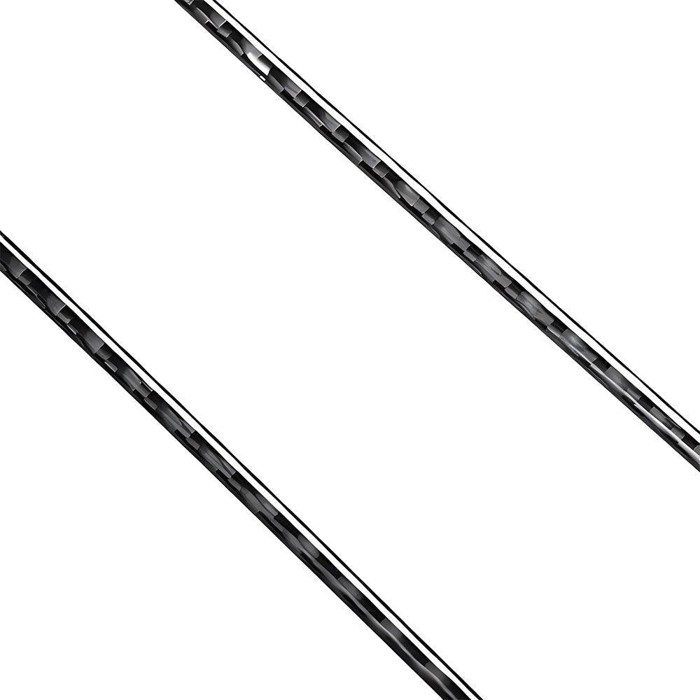 YDSSTORE  Real Premium Carbon Fiber Car Central Air Conditioner Vent Outlet Cover Interior Trim Compatible with BMW 3 Series E90 E92 E93 318i 320i 325i 328i 330i 335i 2006-2012 Accessories Black-autoydsstore