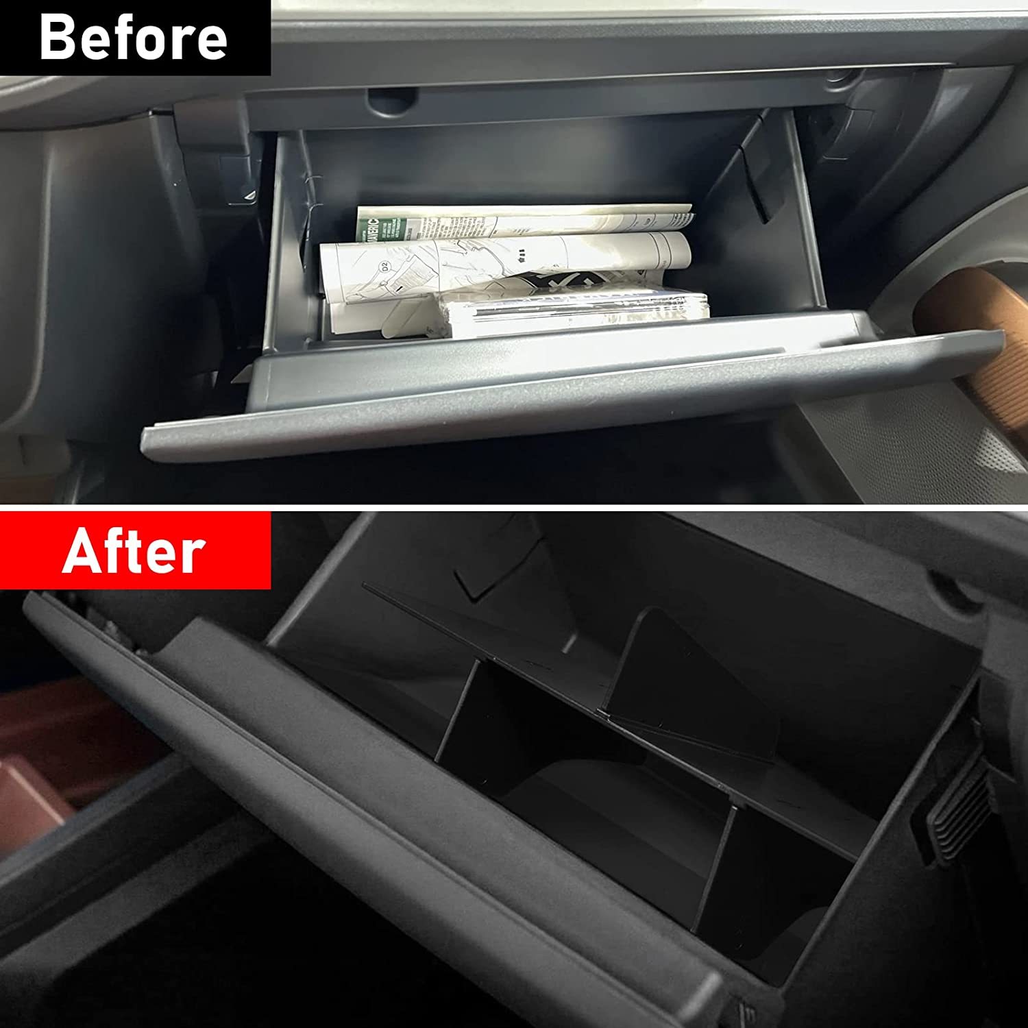 Upgraded For Ford Glove Box Organizer | Jaronx