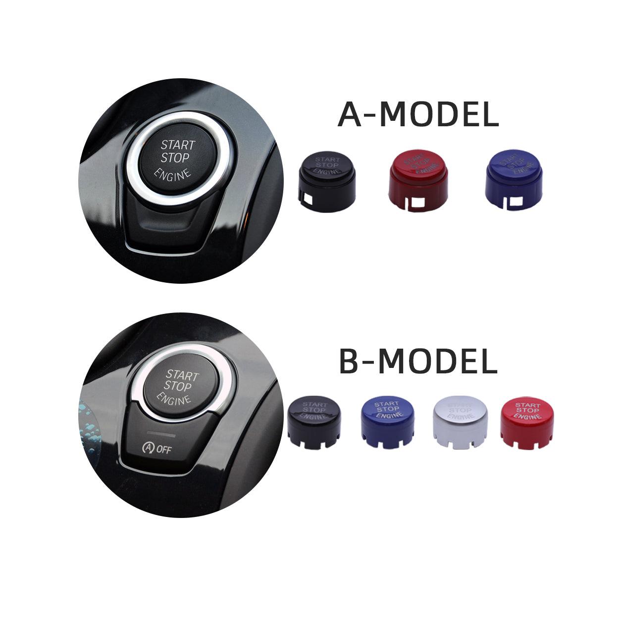 Sports Red Start Stop Engine Switch Button Compatible with BMW.Power Ignition Start Stop Button Replacement(Compatible with BMW 1 2 3 4 5 6 7 X1 X3 X4 X5 X6/F30 F10 F01 F15 G01 G30 G31 G11 G12)-autoydsstore