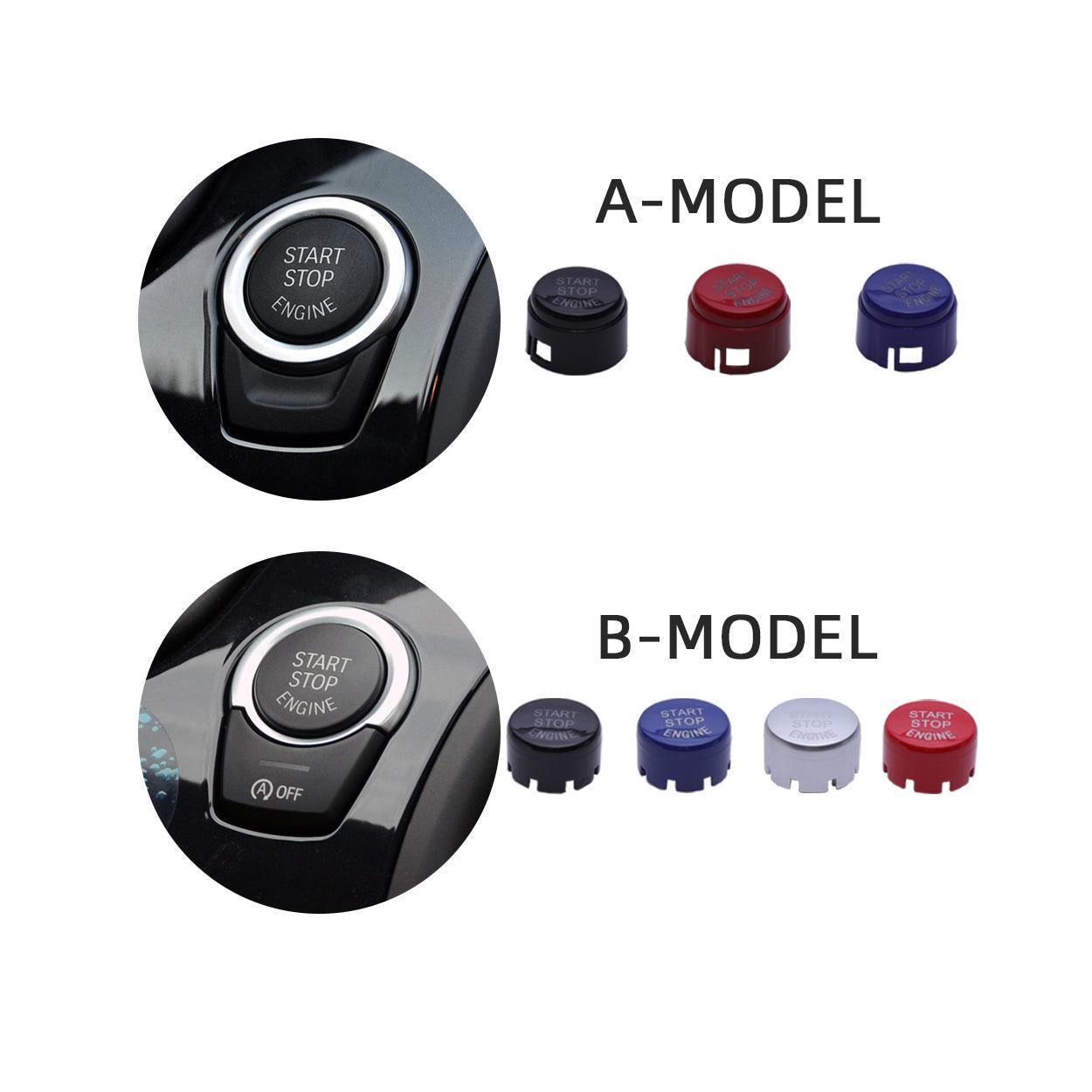 Sports Red Start Stop Engine Switch Button Compatible with BMW.Power Ignition Start Stop Button Replacement(Compatible with BMW 1 2 3 4 5 6 7 X1 X3 X4 X5 X6/F30 F10 F01 F15 G01 G30 G31 G11 G12)-autoydsstore