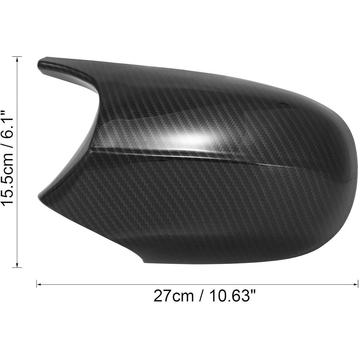BMW E90 E91 LCI. E92 E93 LCI Carbon Fiber Pattern Rear View Mirror Covers - Durable. Sporty Look. Easy Installation-autoydsstore