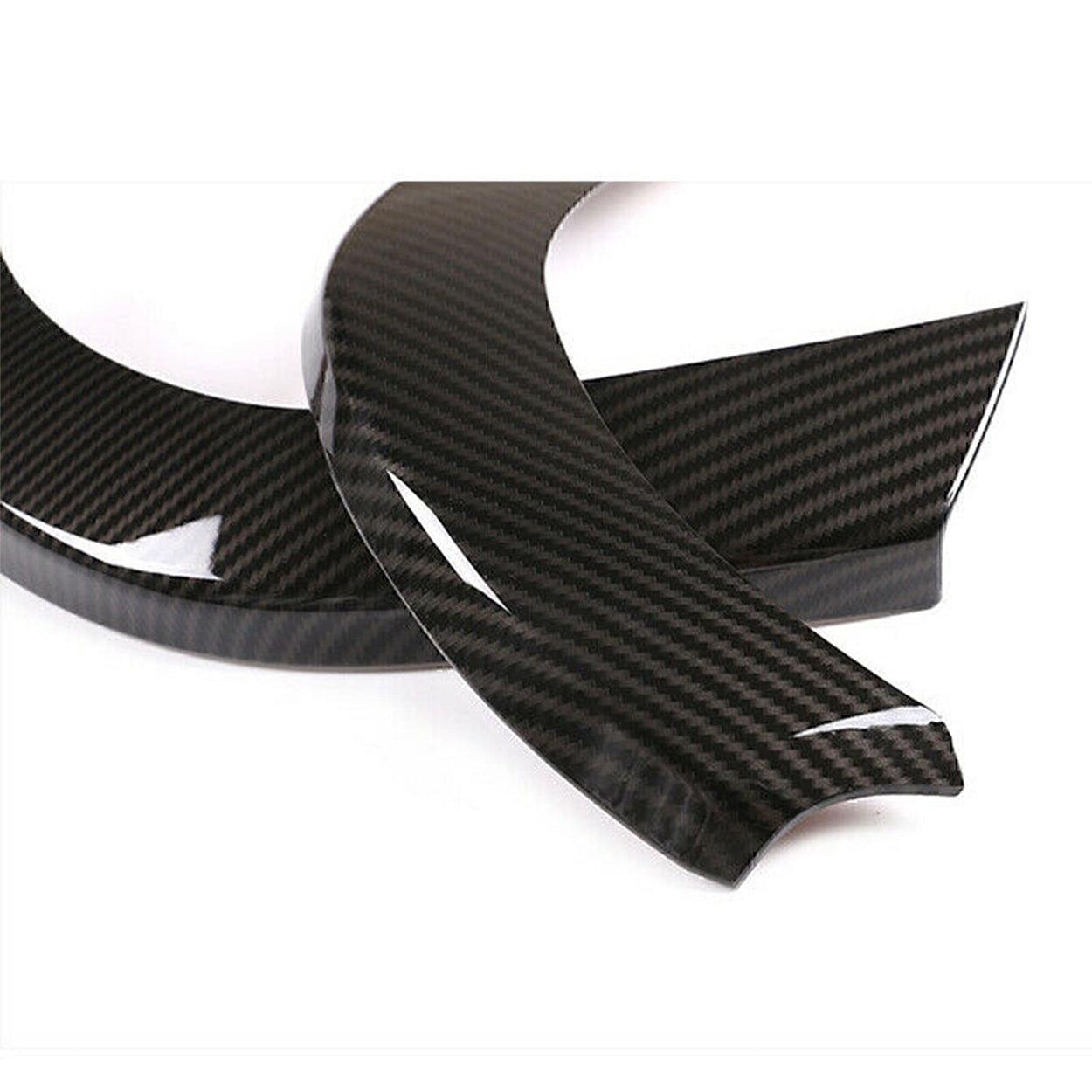 Carbon Fiber ABS Rear Air Vent Outlet Trim Cover Decor for BMW 5 Series F10 (2011-2017)