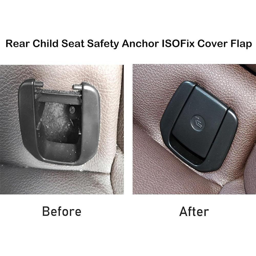 BMW Child Seat Anchor Cover. Rear Seat Safety Belt Isofix Anchor Cover for BMW 1 Series E81 E82 F20 F21. 2 Series F22 F87 F23. 3 Series E90 E91 F30 F31 F34 F80. X1 E84-autoydsstore